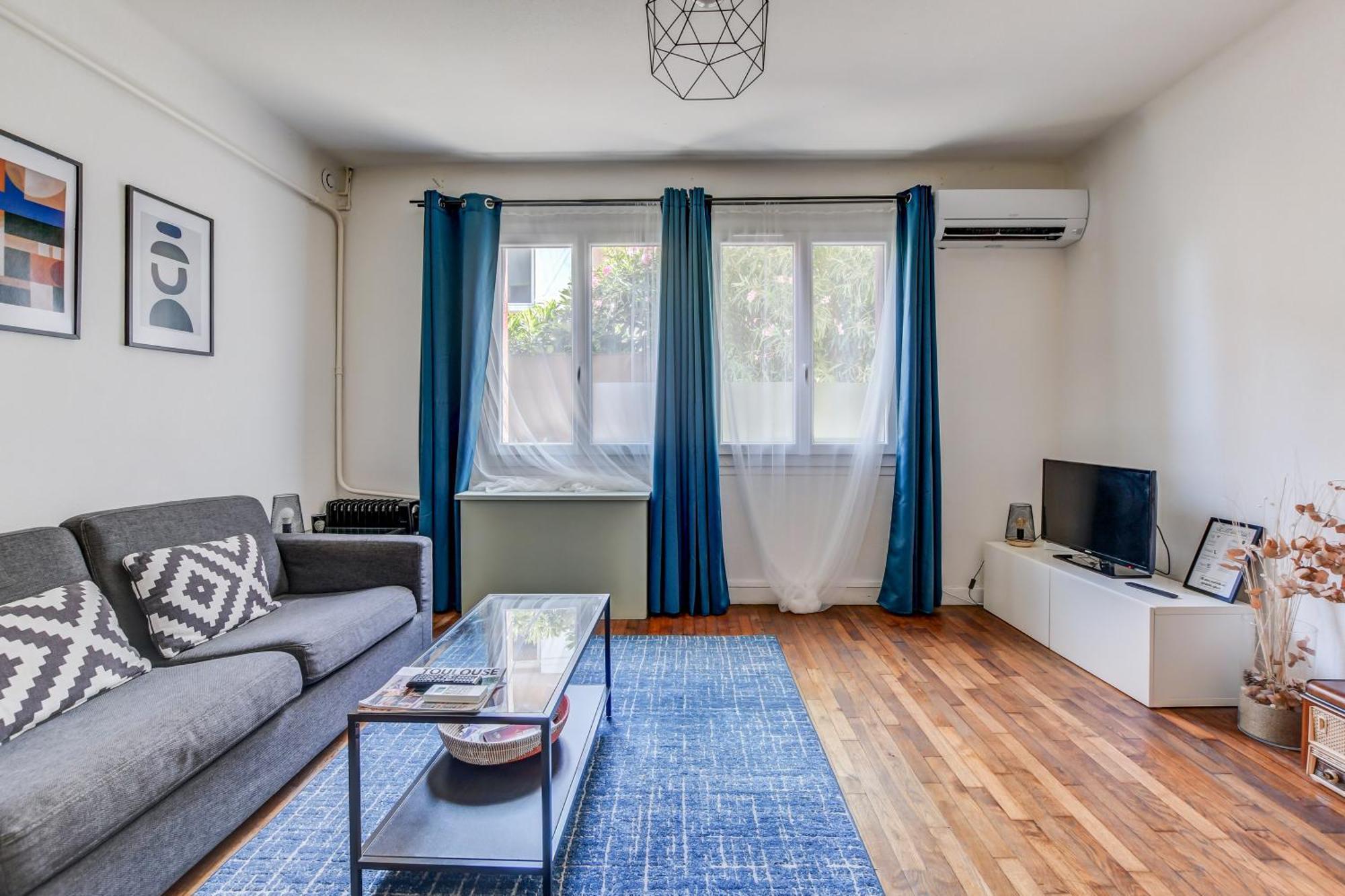 La Maison Bleue 65 M2 , Coeur Des Minimes A Toulouse Luaran gambar